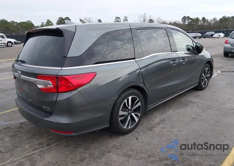2019 Honda Odyssey Elite from USA, damaged, VIN 5FNRL6H92KB075923
